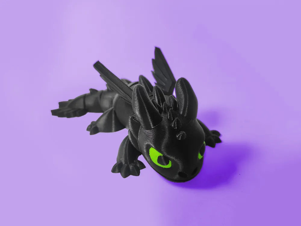 Mini Articulated Dragon "Toothless"