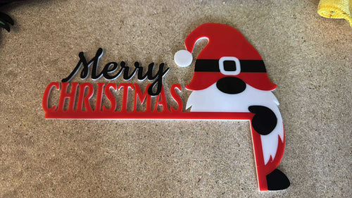 Merry Christmas Door Frame Decoration