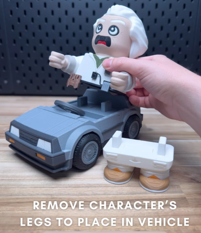 BTTF - DeLorean Chunkable