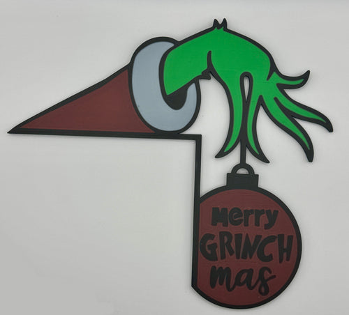 Merry Grinchmas Door Frame Decoration