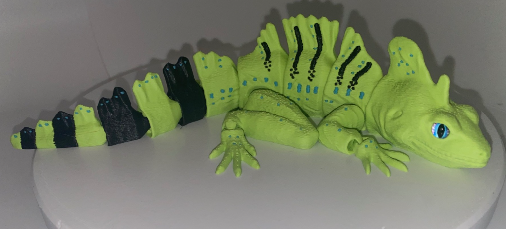 Glass Eyed Basilisk Lizard