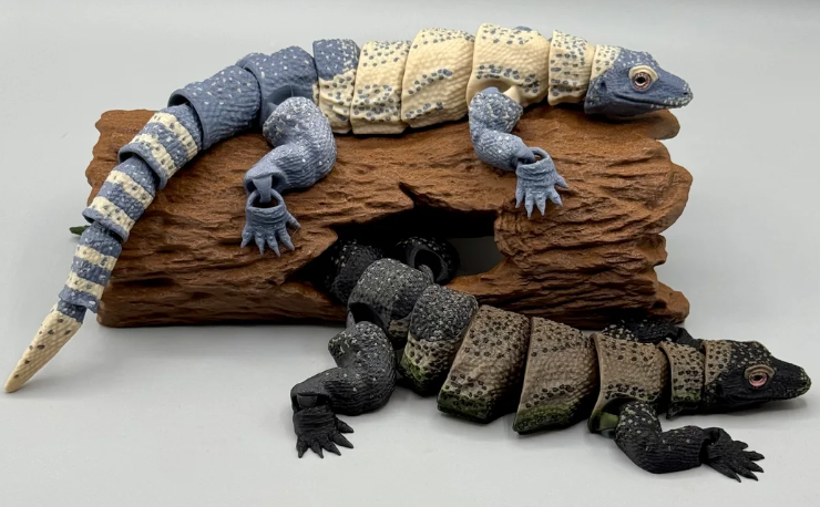 Glass Eyed Komodo Dragon