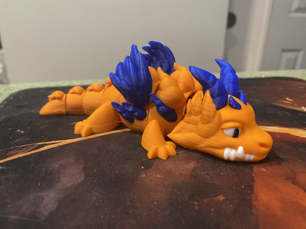 Articulated SkyEmber Dragon