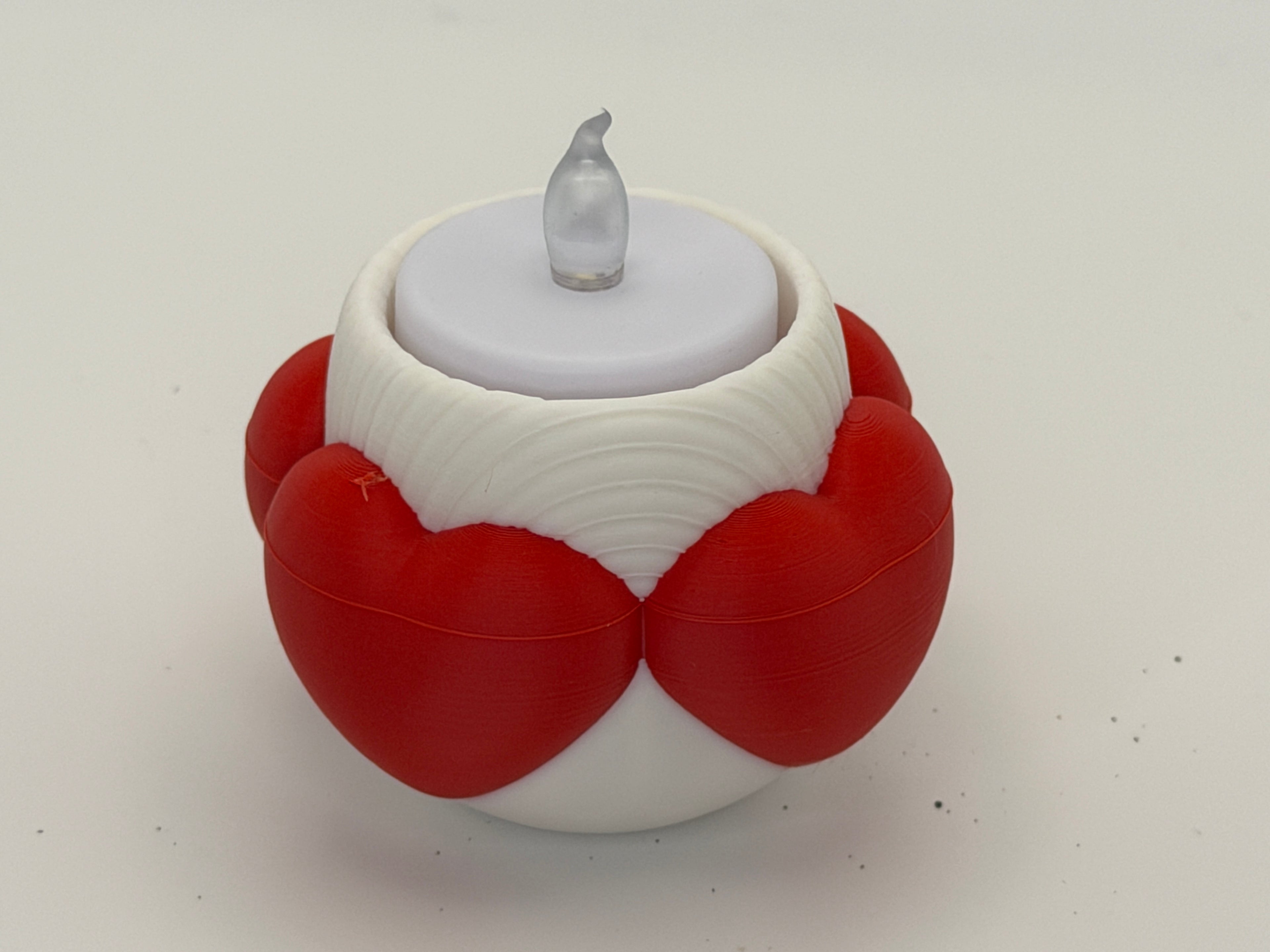 Love Barrel Tealight Holder