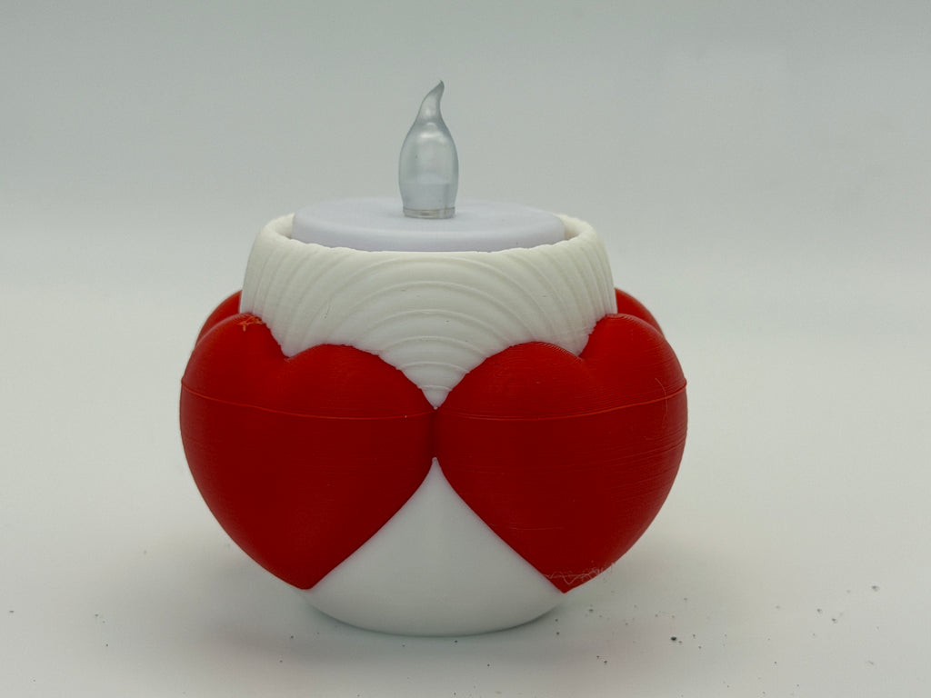 Love Barrel Tealight Holder