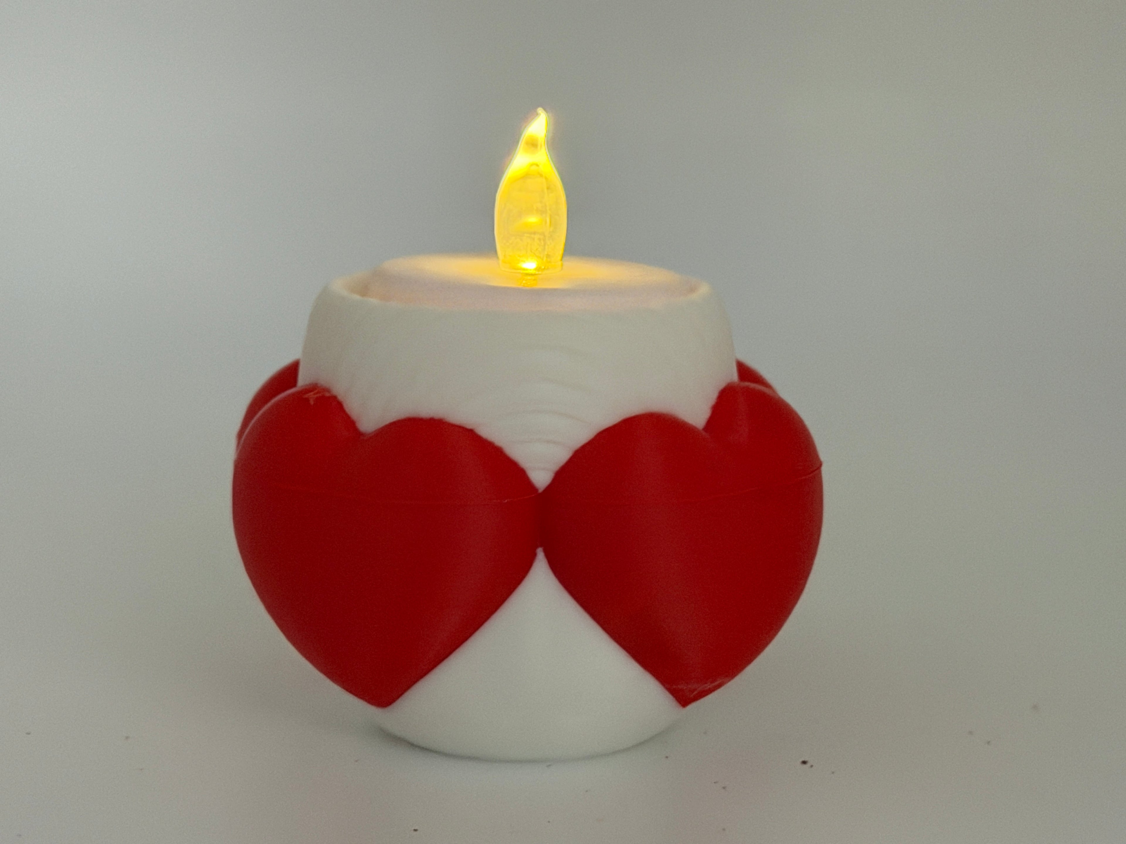 Love Barrel Tealight Holder