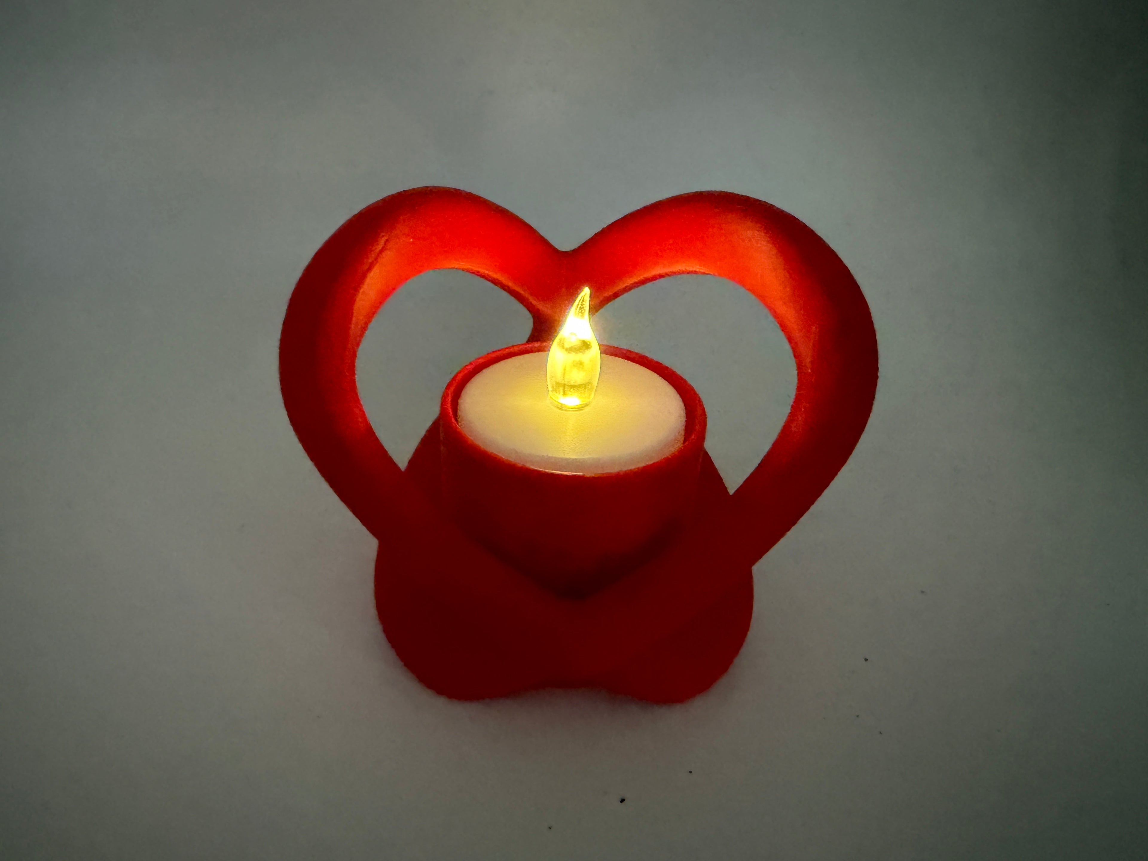 Romantic Infinite Heart Tealight Holders