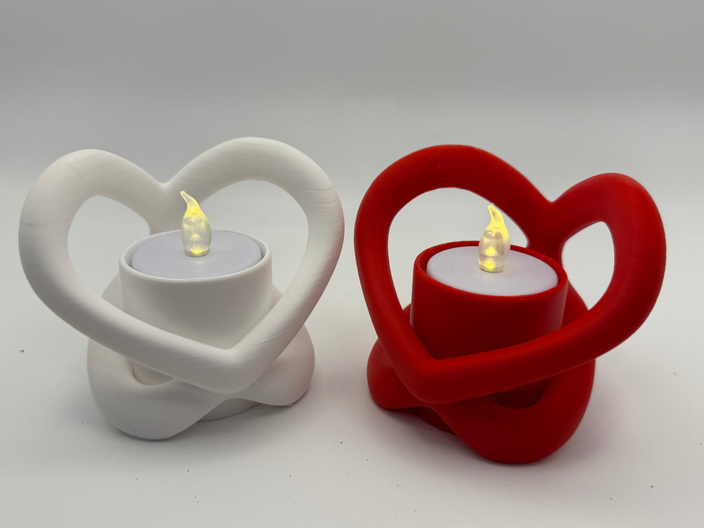 Romantic Infinite Heart Tealight Holders