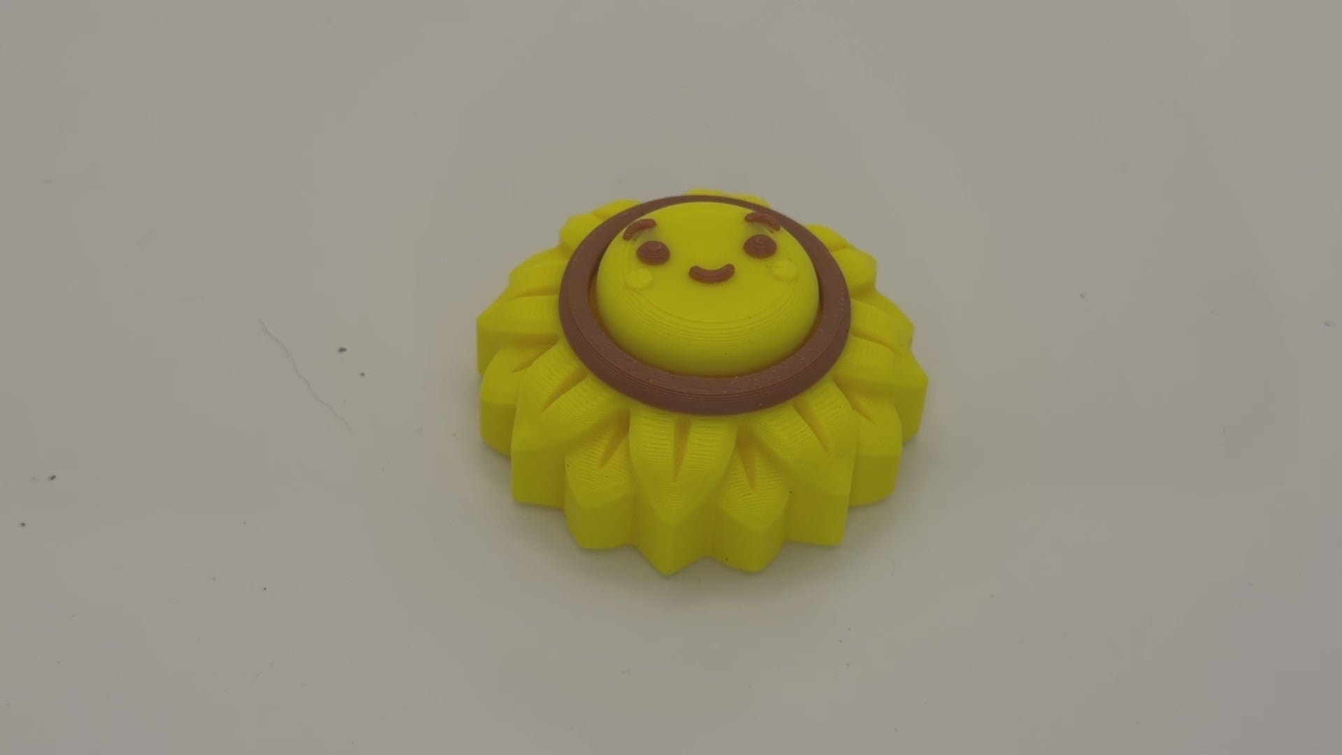 Sunflower clicker spinner